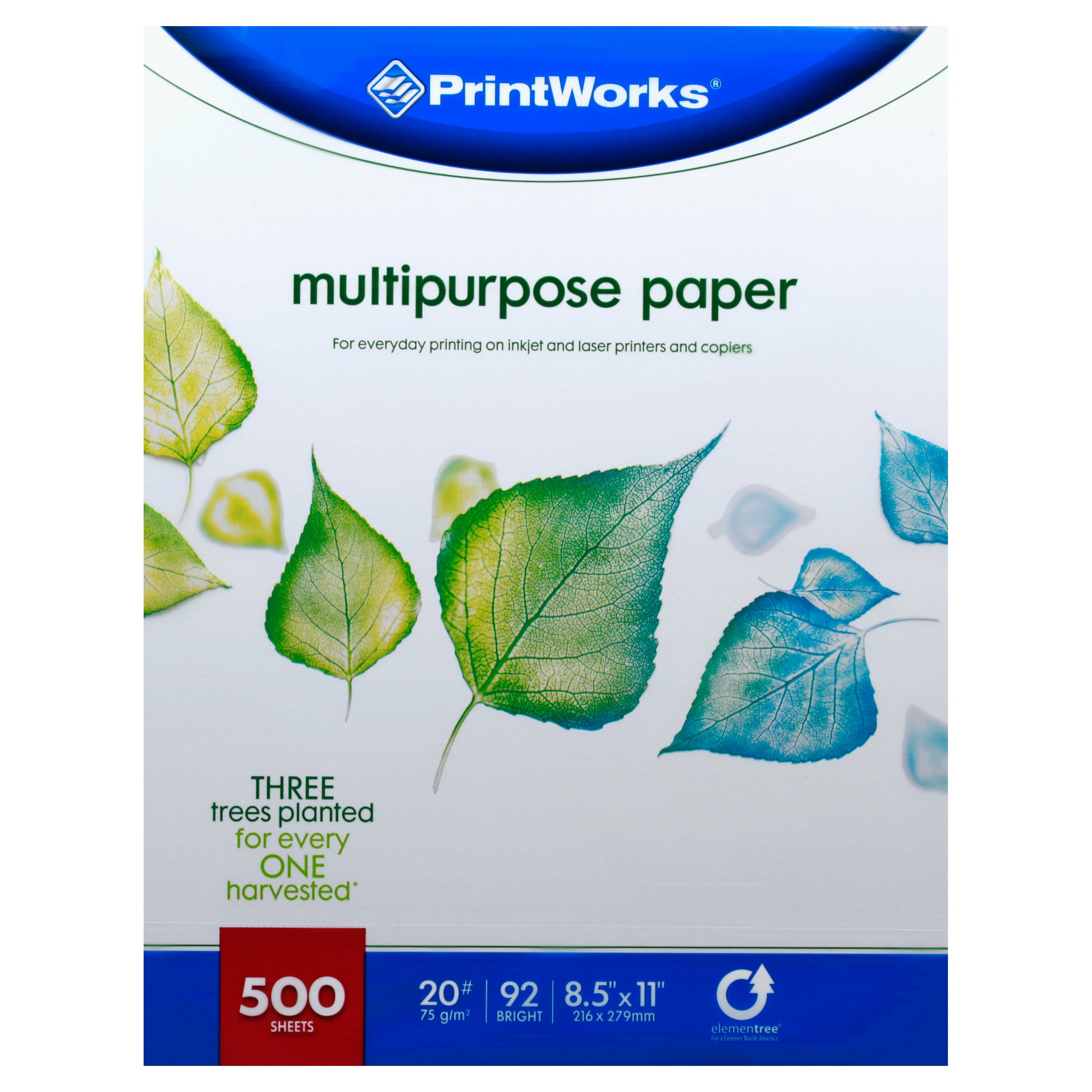 PrintWorks Multipurpose Copy Paper White Shop Copy paper at HEB