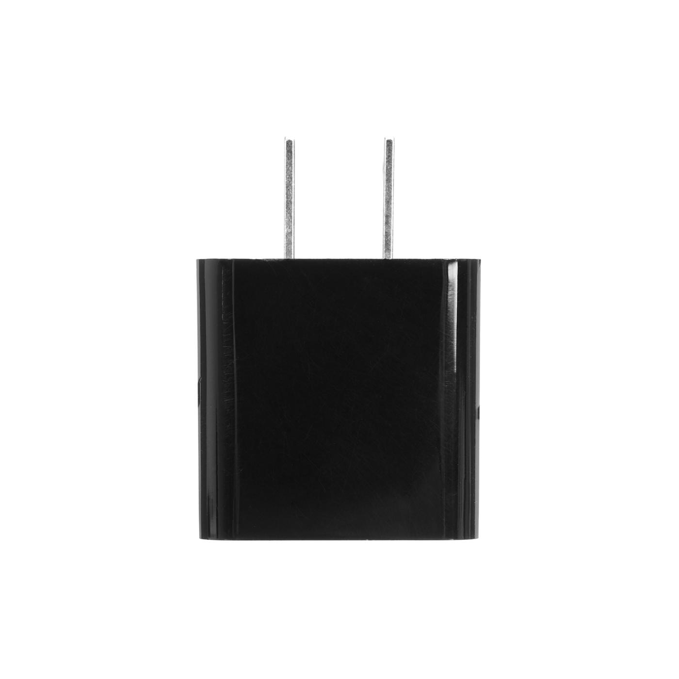 iHome Lightning to USB-A Cable with Wall Charger - Black; image 3 of 3