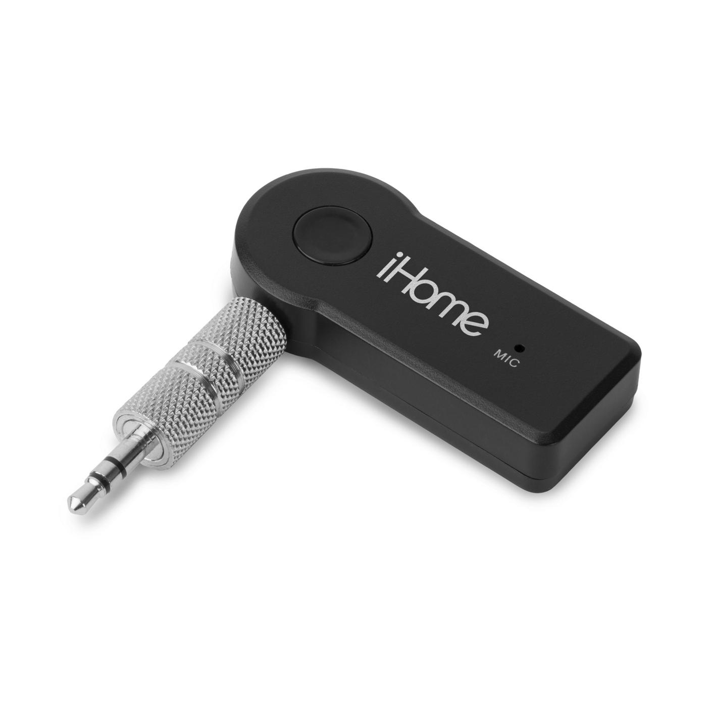 iHome Bluetooth Audio Receiver Black Shop Car Accessories at HEB
