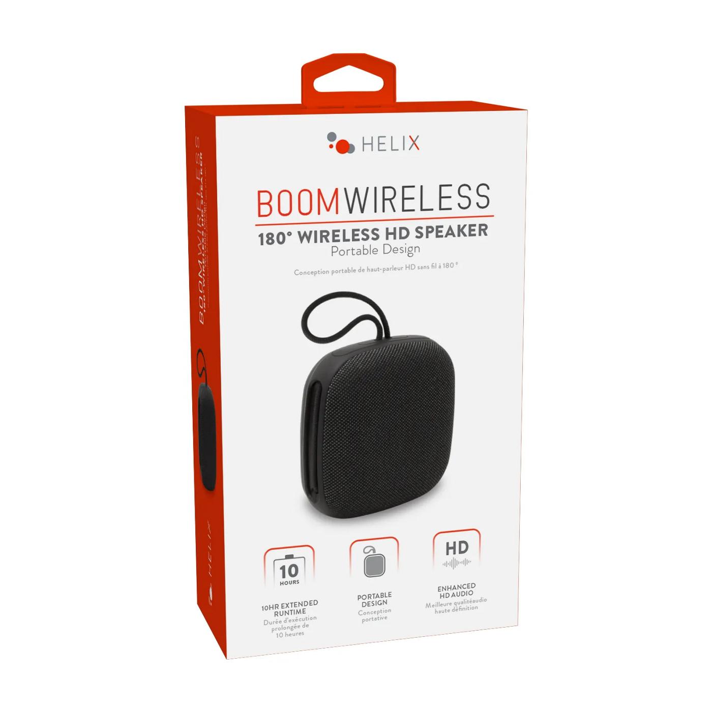 Helix BoomWireless 180 Bluetooth HD Speaker - Black; image 1 of 2