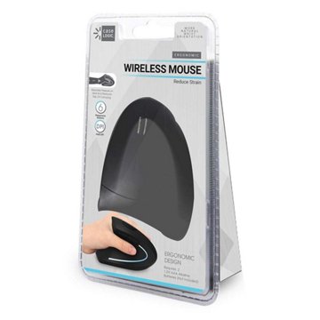 Case Logic Ergonomic Wireless Mouse - Black