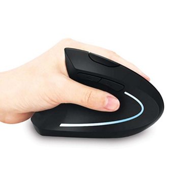 Case Logic Ergonomic Wireless Mouse - Black