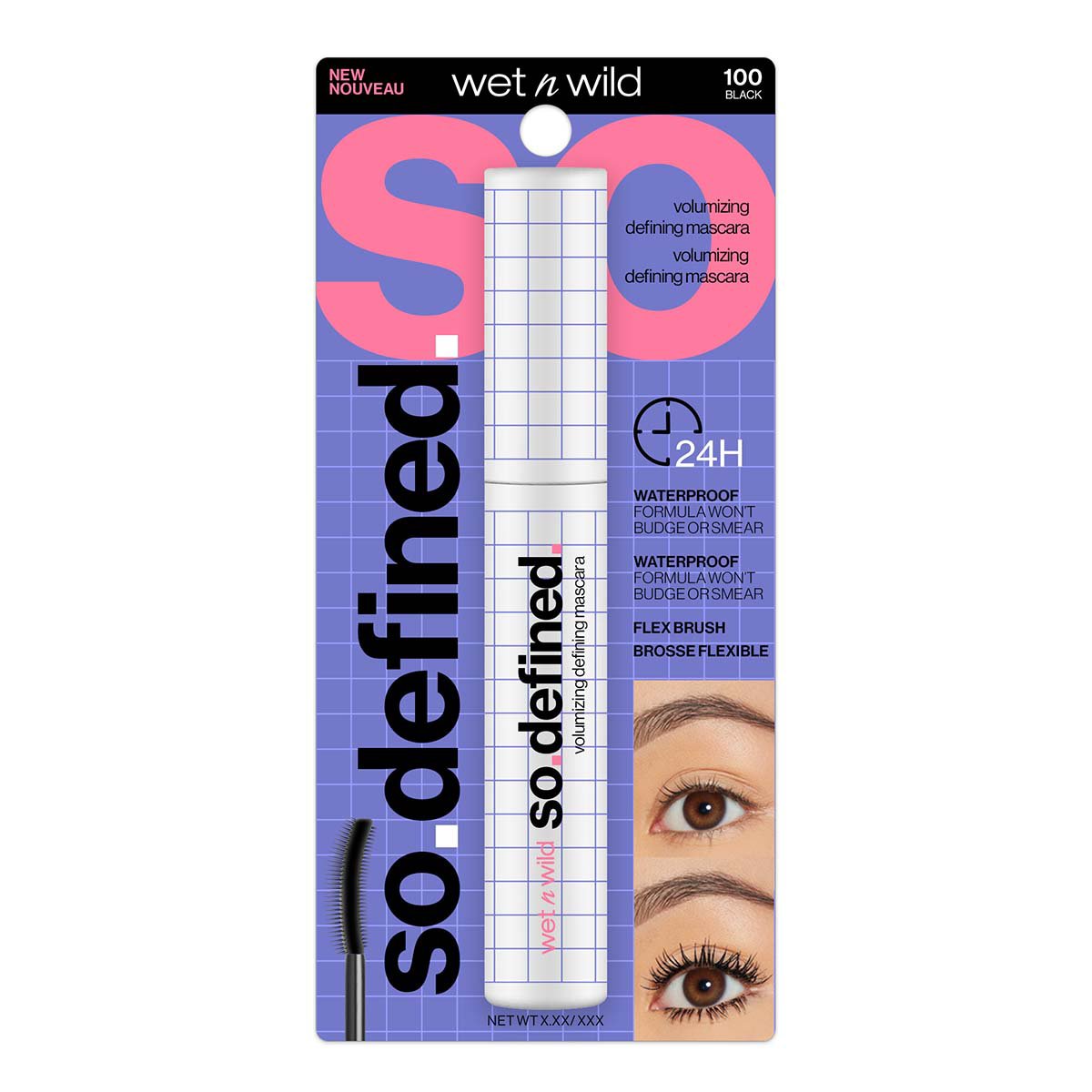 Wet n Wild So.Defined Volumizing Mascara Black Shop Mascara at HEB