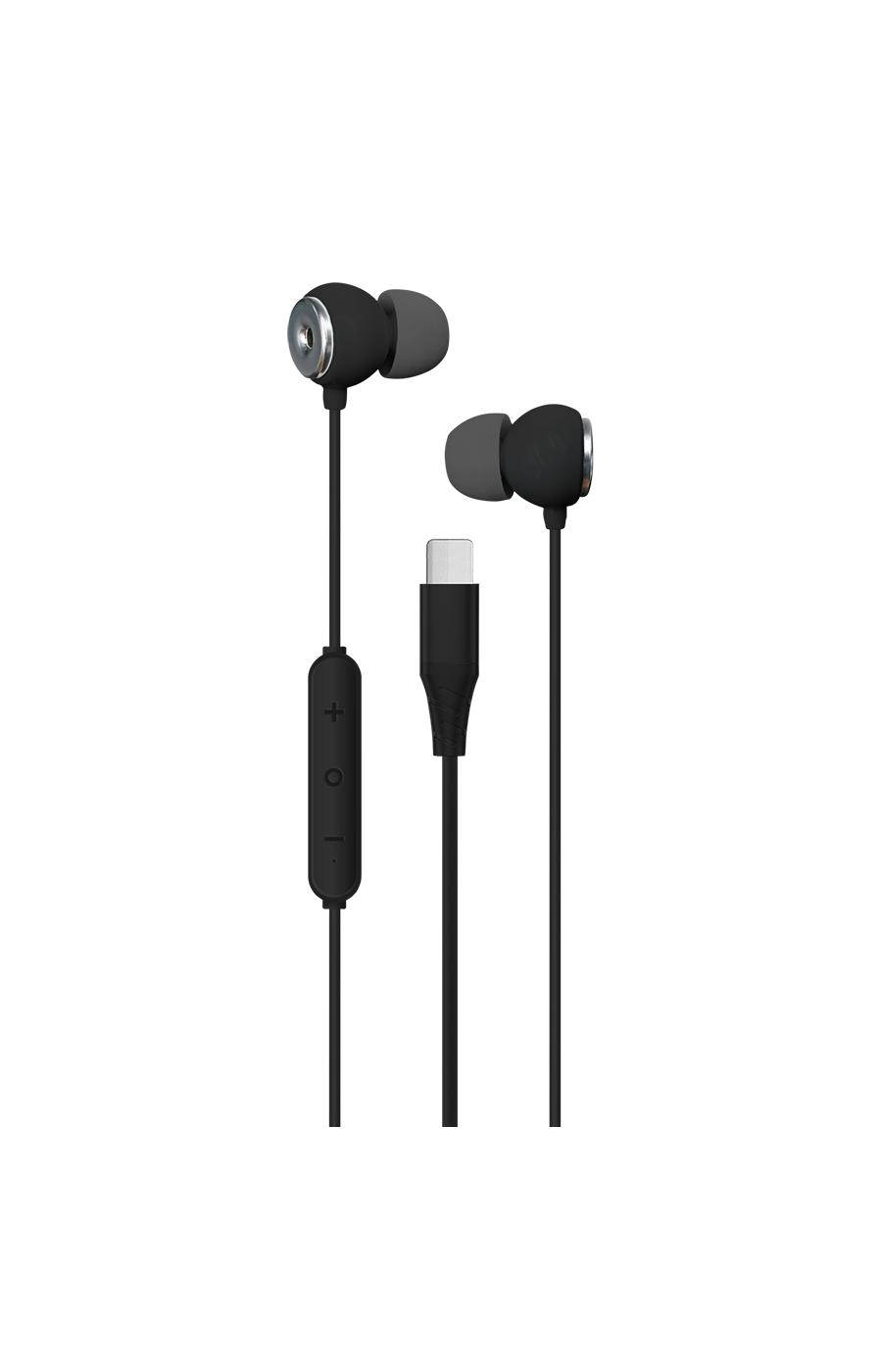 Helix Ultra USB-C Earbuds - Black; image 2 of 2