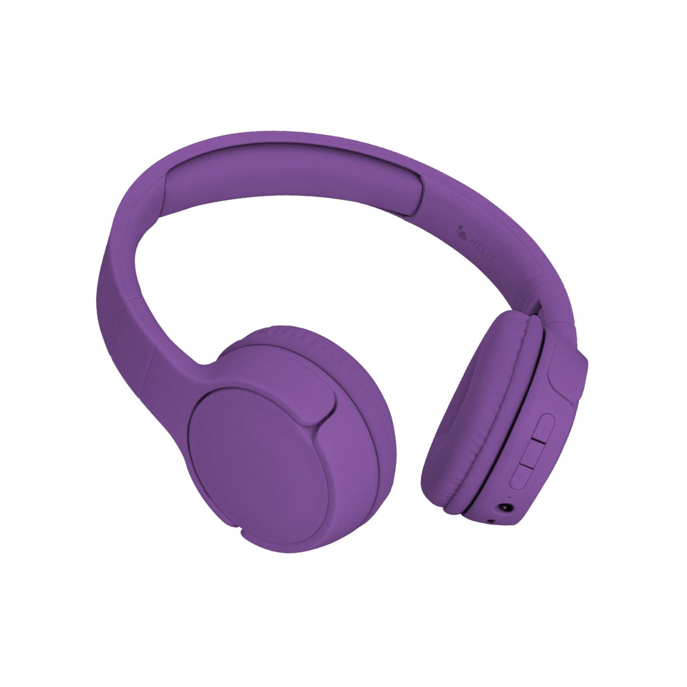 Helix JamWireless Kids Bluetooth Headphones - Purple; image 2 of 2