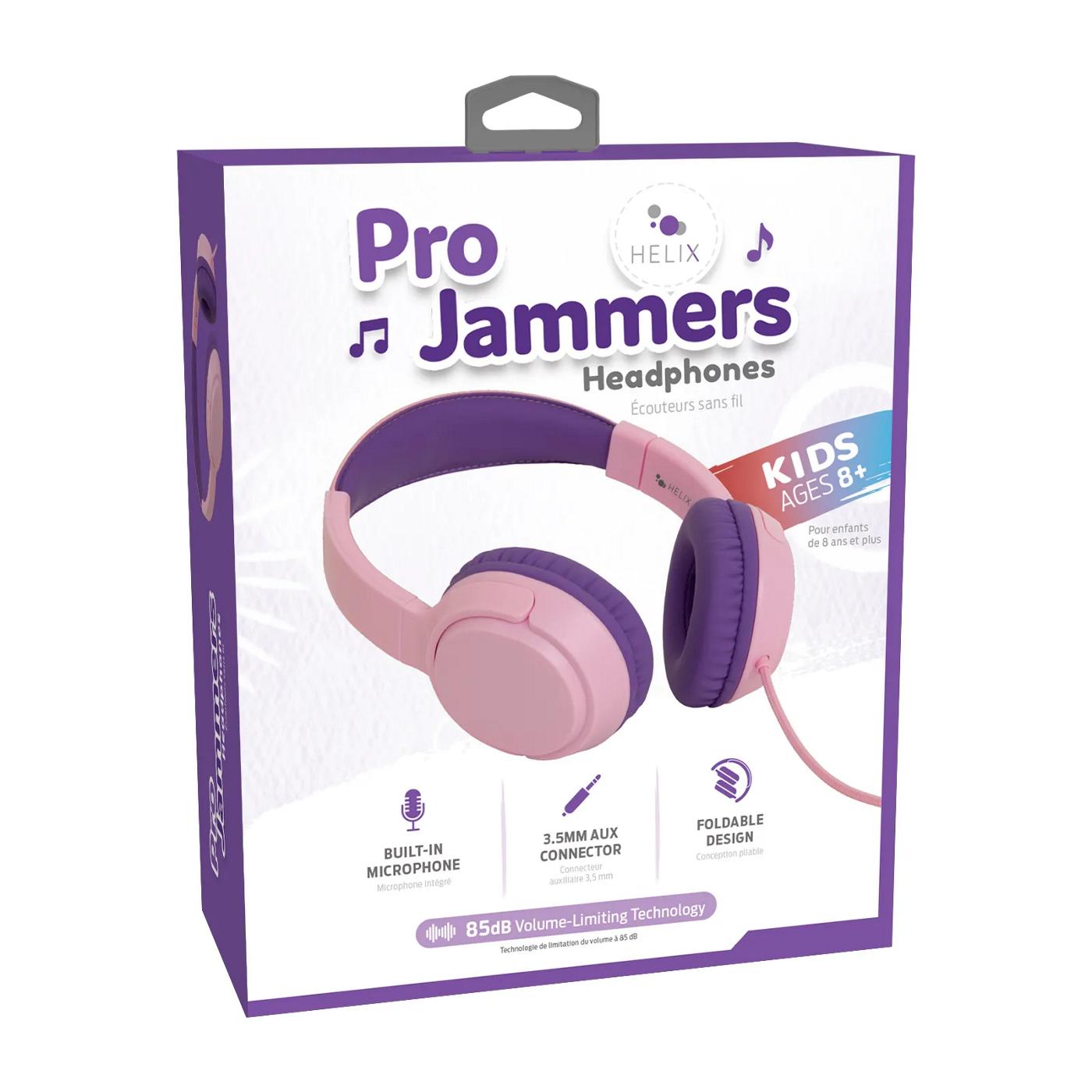 Helix ProJammers Kids Headphones - Pink & Purple; image 1 of 2