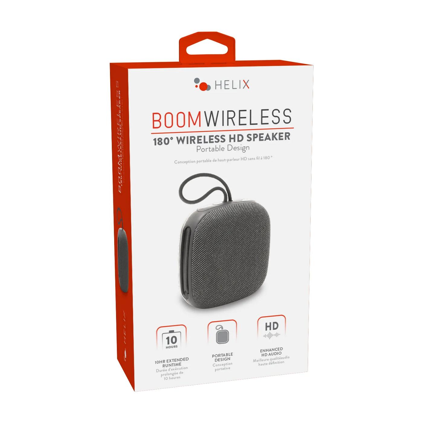 Helix BoomWireless 180 Bluetooth HD Speaker - Gray; image 1 of 2