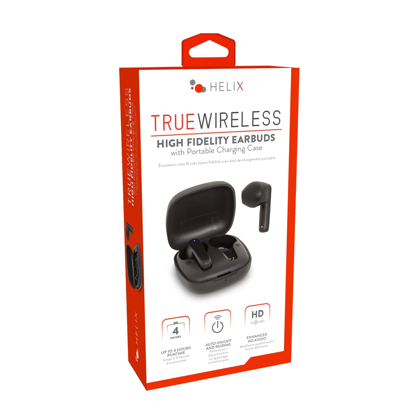 Helix True Wireless High Fidelity Earbuds - Black