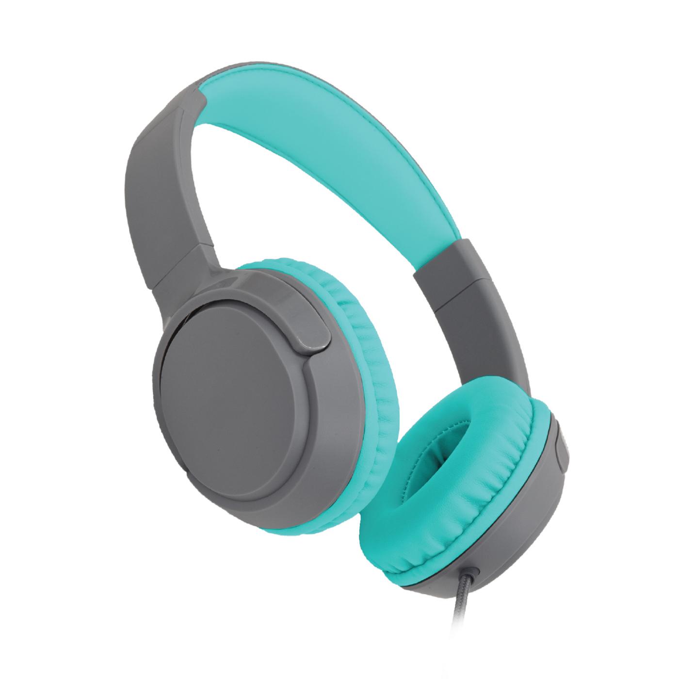 Helix ProJammers Kids Headphones - Gray & Teal; image 2 of 2