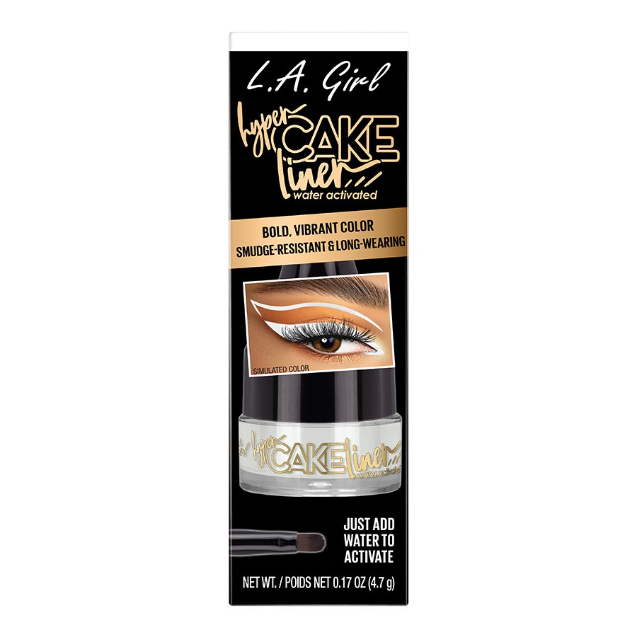 L.A. Girl Hyper Cake Liner White Out Shop Eyeliner at HEB