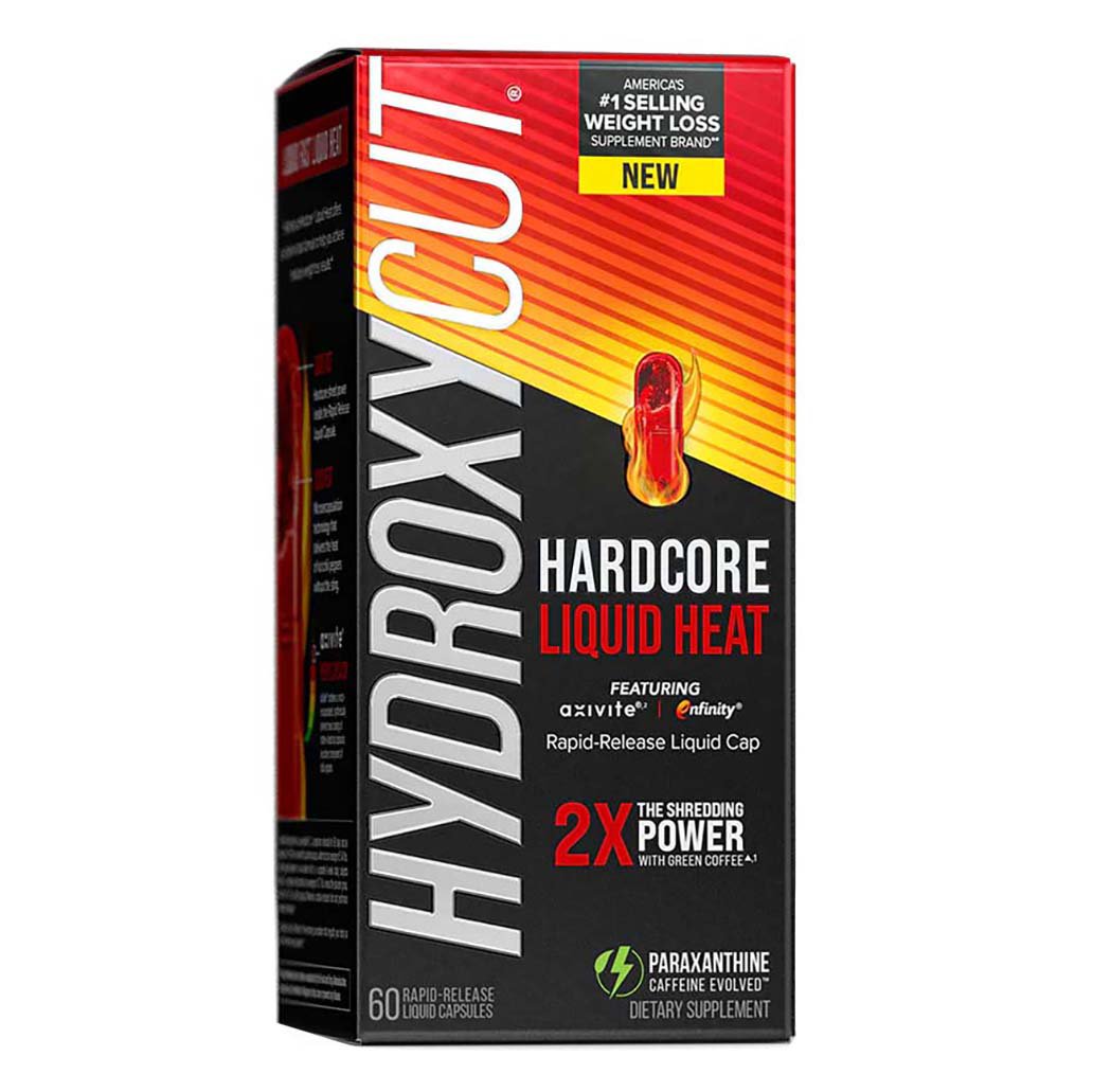 Hydroxycut Hardcore Liquid Heat Liquid Capsules Shop Diet & fitness at HEB