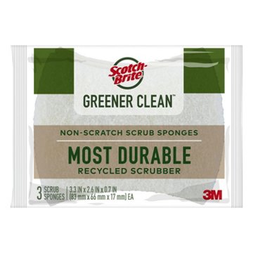 Scotch-Brite Greener Clean Non-Scratch Scrub Sponges