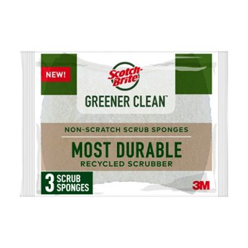 Scotch-Brite Greener Clean Non-Scratch Scrub Sponges