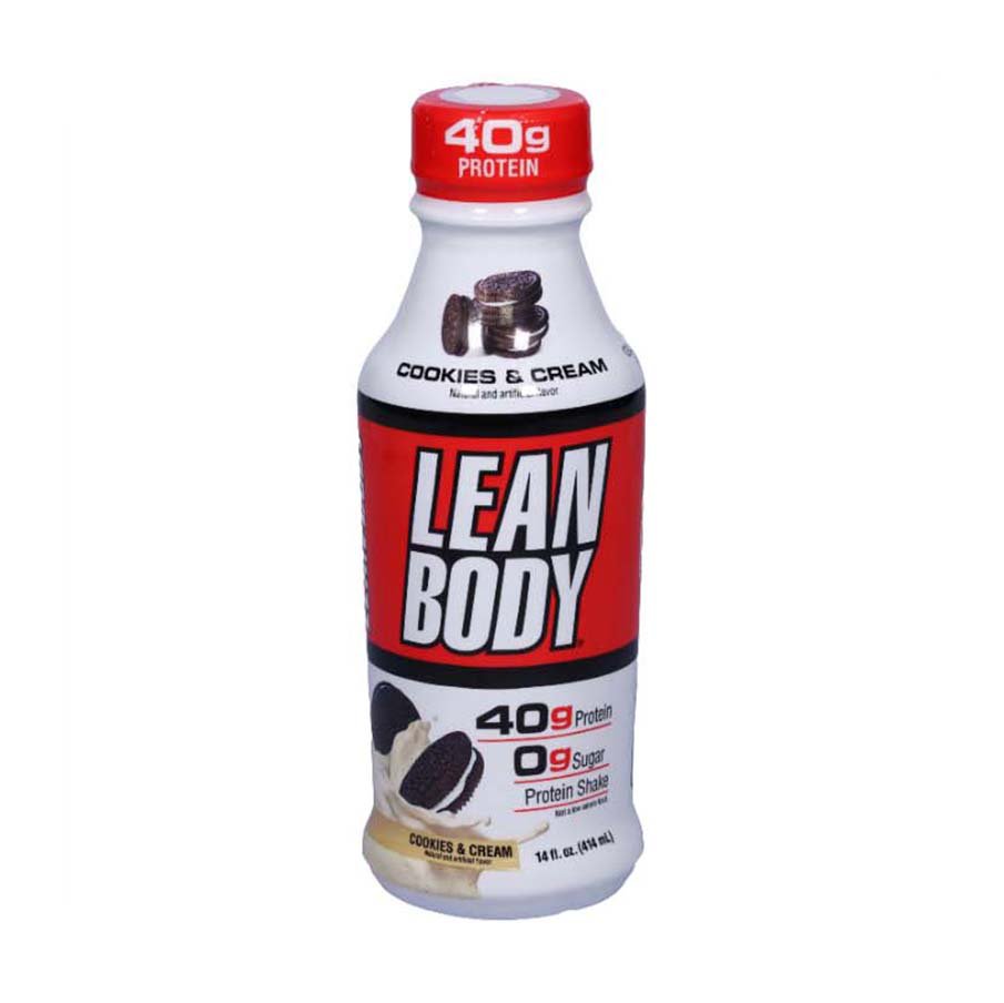 Lean Body 40G Protein Shake Cookies & Cream Shop Diet & Fitness at