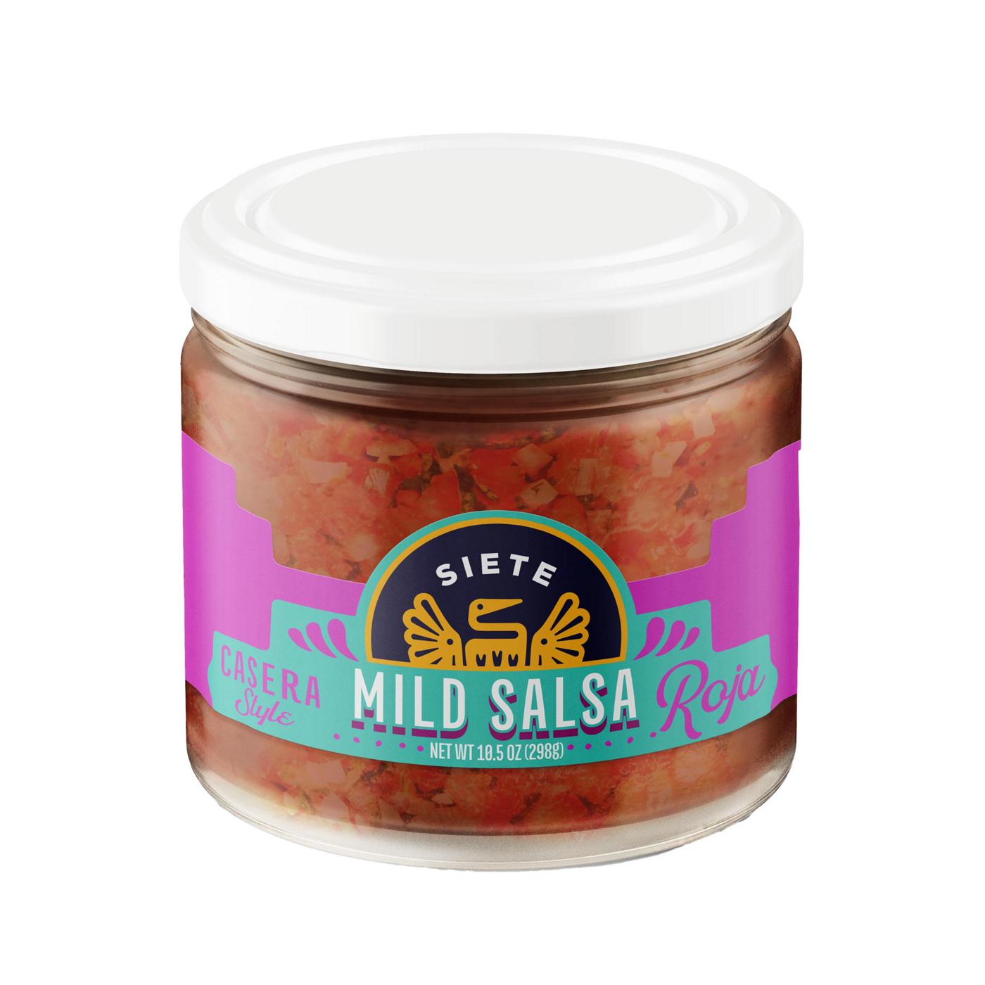 Siete Casera Style Roja Mild Salsa; image 4 of 4
