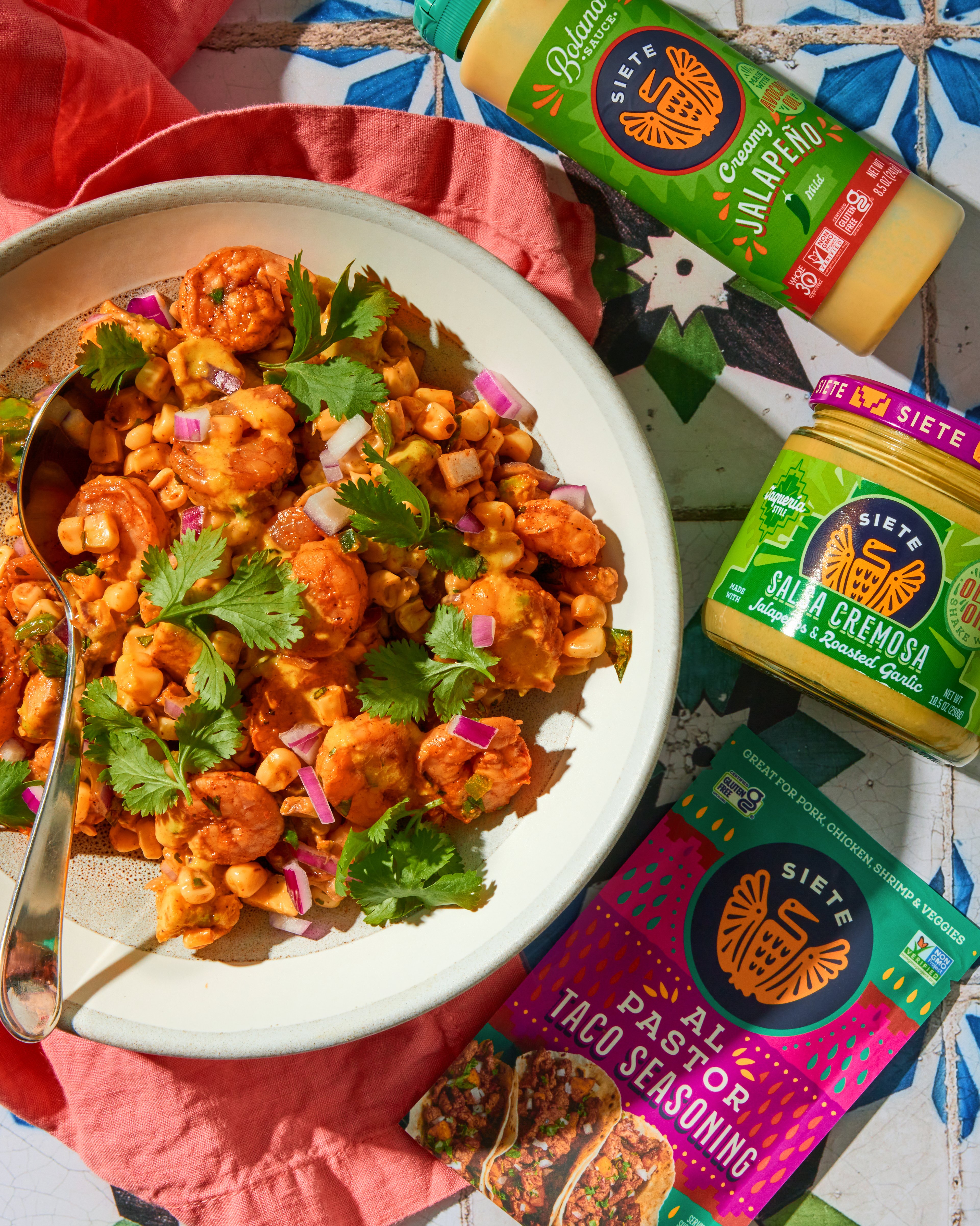 Siete Taqueria Style Cremosa Jalapenos & Roasted Garlic Salsa