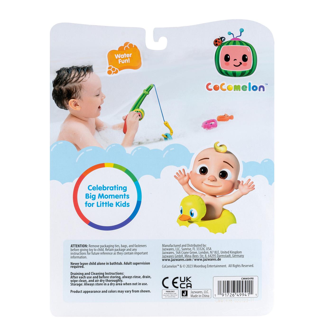 cocomelon fishing pole CoComelon Bathtime Fishing with JJ Set
