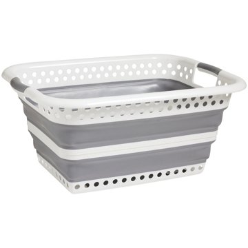 our goods Collapsible Laundry Basket, 12.6" x 6.89"