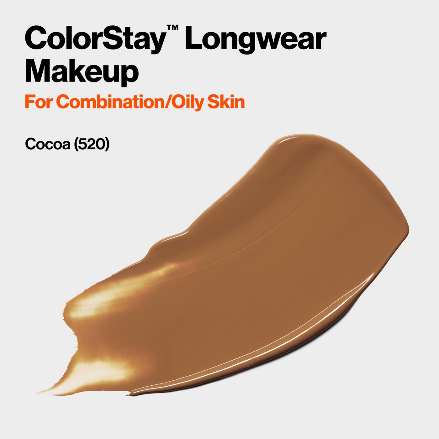 Revlon ColorStay Longwear Makeup Foundation - Cocoa Cacao; image 5 of 6