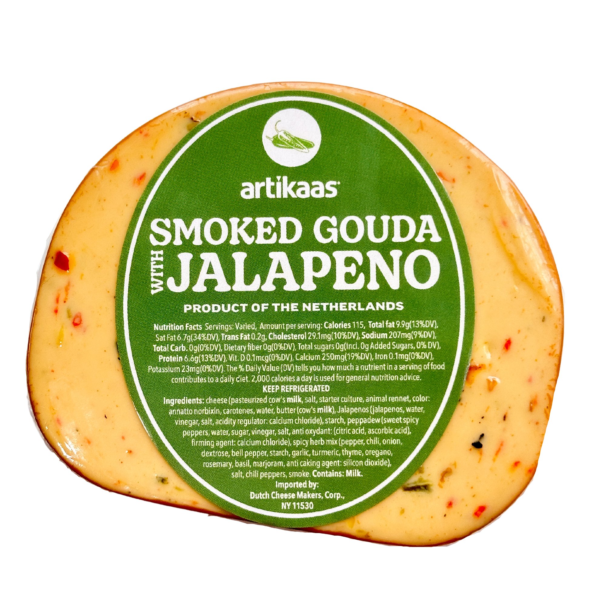 Artikaas Smoked Jalapeno Gouda Cheese Shop Cheese at HEB