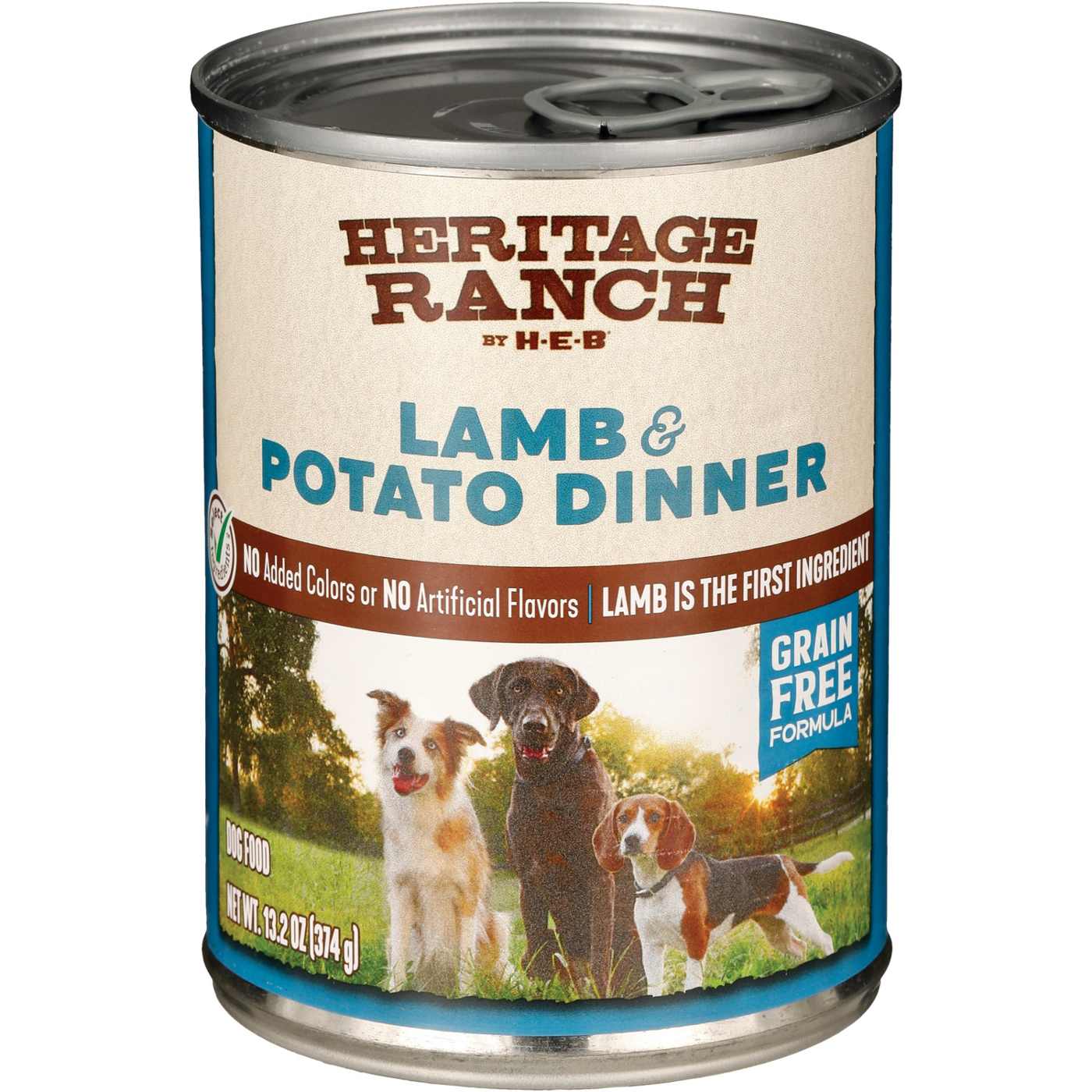 Heritage Ranch by H-E-B Grain-Free Wet Dog Food - Lamb & Potato; image 2 of 2
