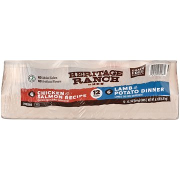 Heritage Ranch by H-E-B Variety Pack Wet Dog Food - Lamb & Chicken