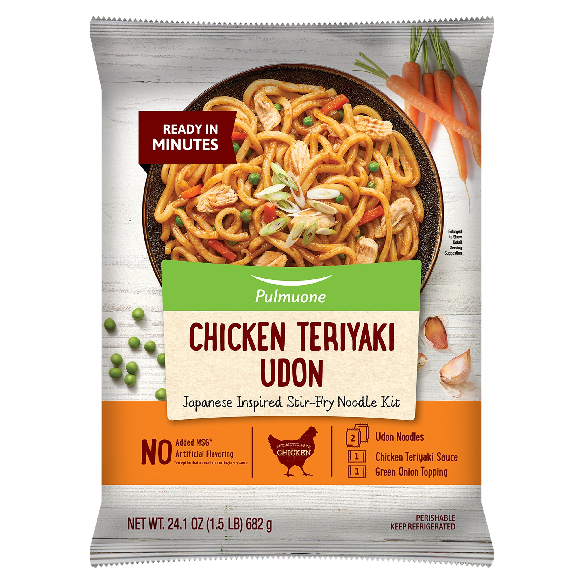 Pulmuone Stir Fry Kit - Chicken Teriyaki Udon Japanese Inspired Noodles ...