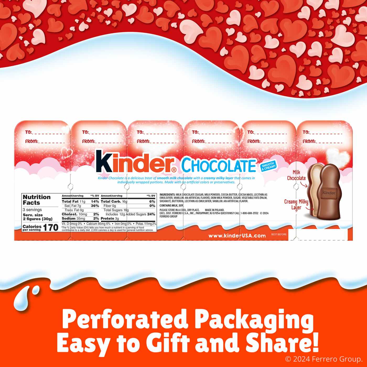 Kinder Chocolate Valentine's Exchange Candy Figures; image 4 of 6