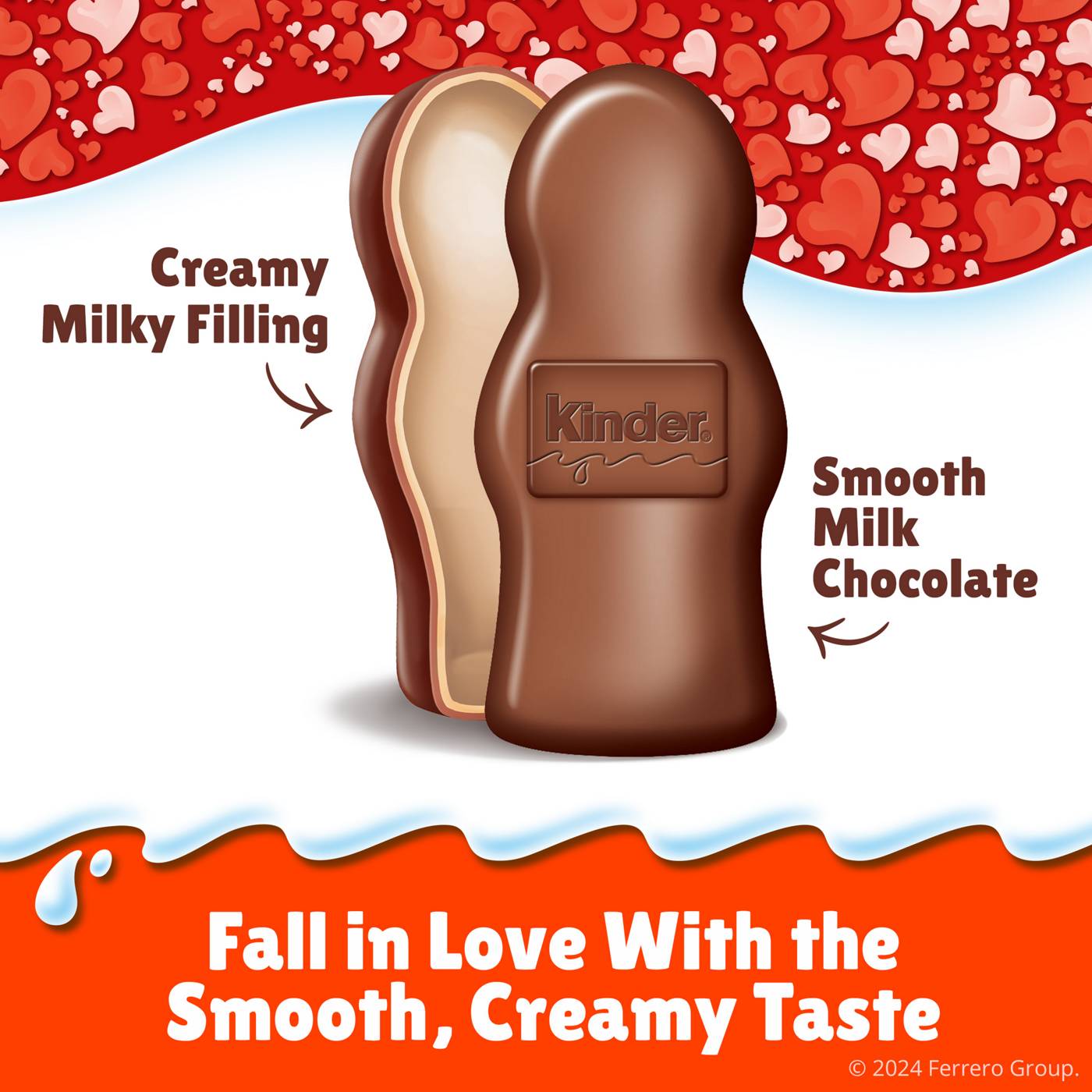 Kinder Chocolate Valentine's Exchange Candy Figures; image 5 of 6