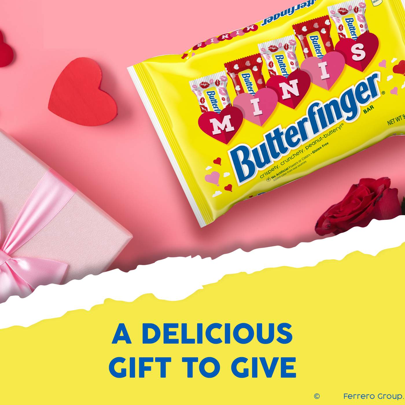 Butterfinger Minis Valentine's Candy Bars; image 3 of 7