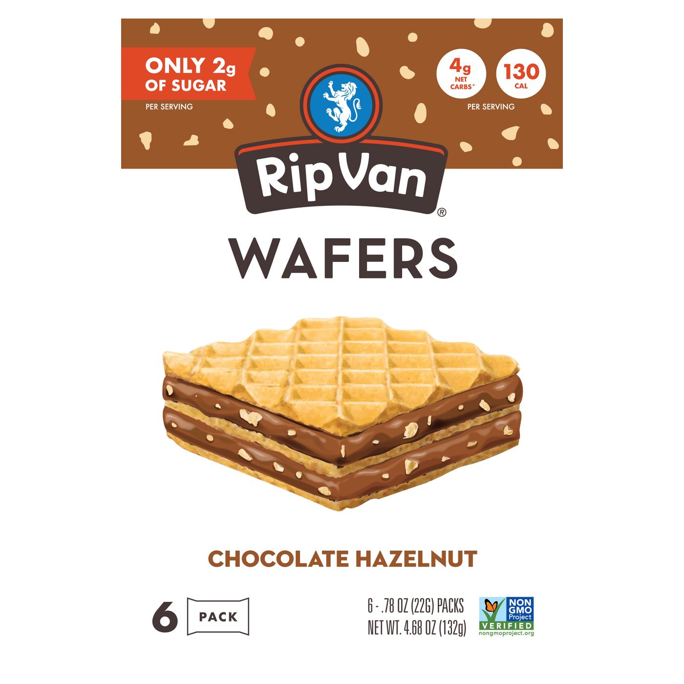 Rip Van Cookie Wafers Chocolate Hazelnut; image 1 of 2