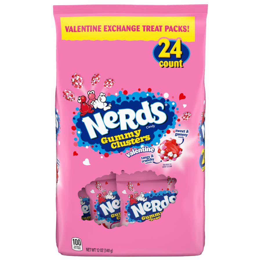 Nerds Gummy Clusters Valentine's Exchange Candy - Shop Candy at H-E-B