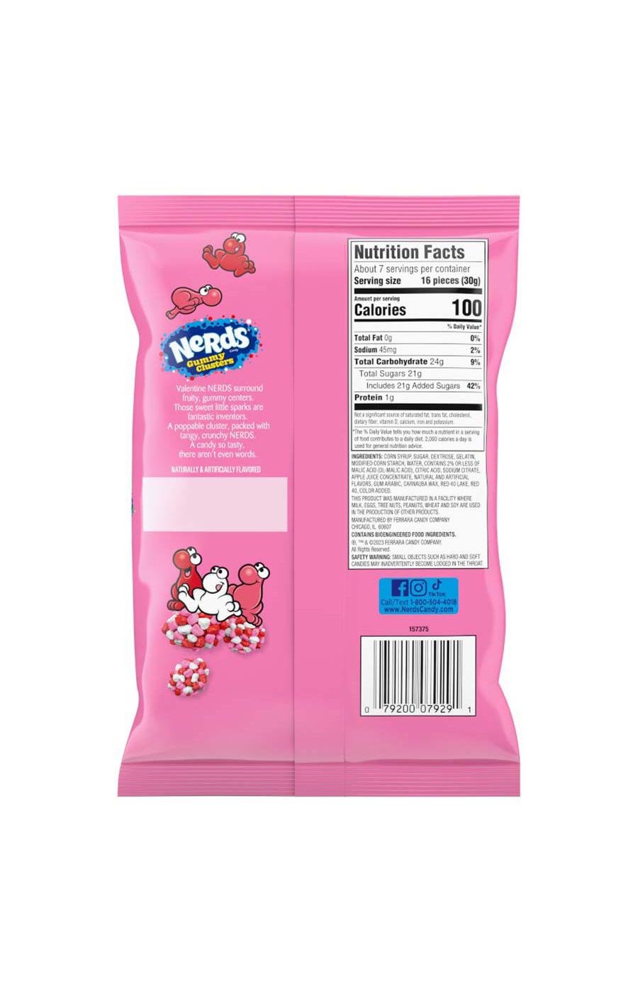 Nerds Gummy Clusters Valentine's Candy; image 2 of 2