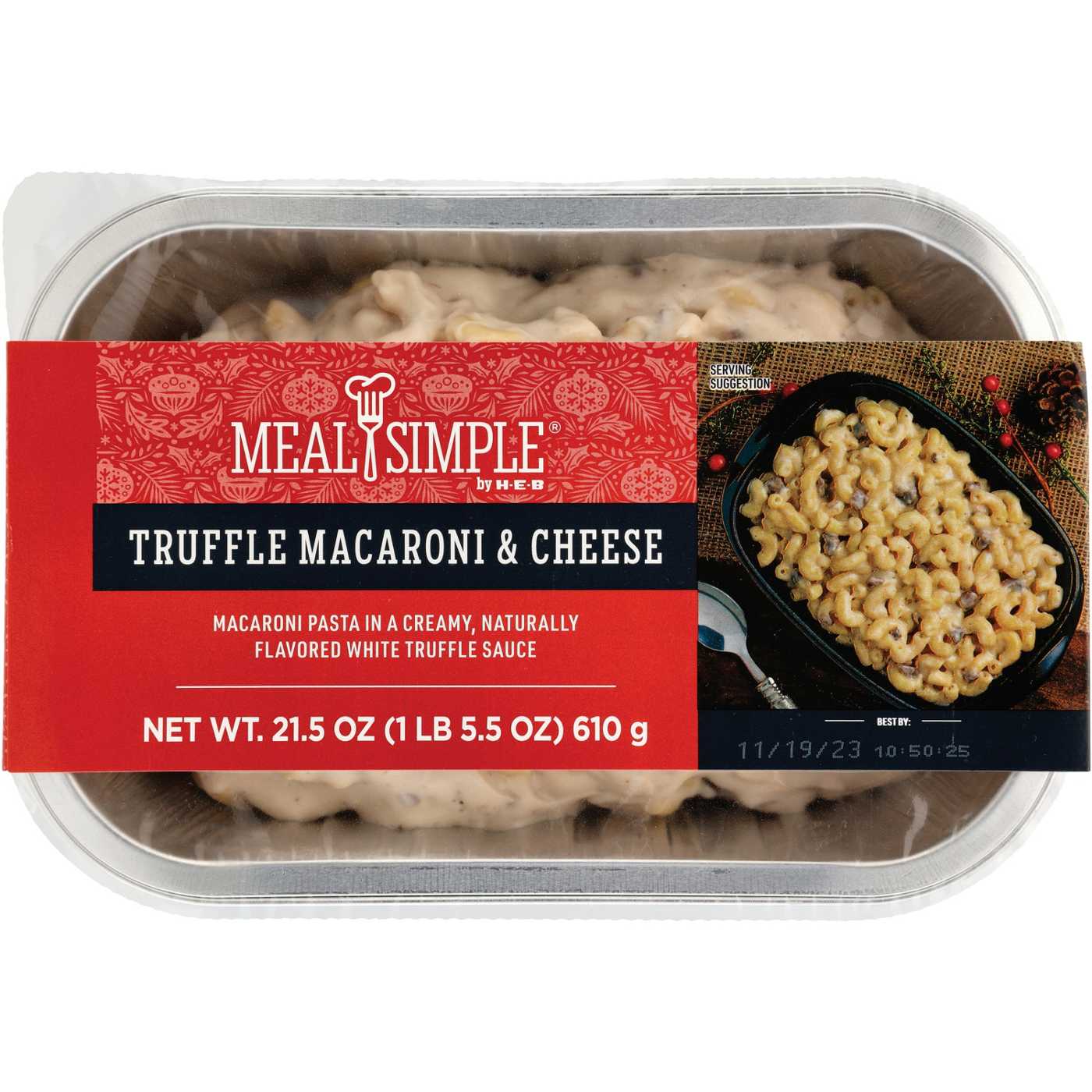 Meal Simple by H-E-B Truffle Macaroni & Cheese; image 3 of 5