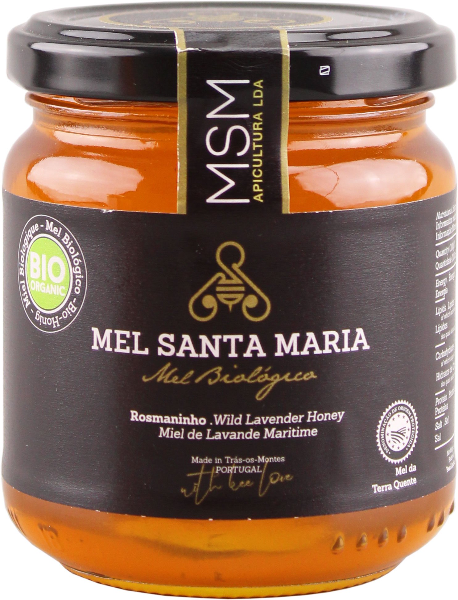 Mel Santa Maria Organic Wild Lavender Honey, 8.8 oz | Central