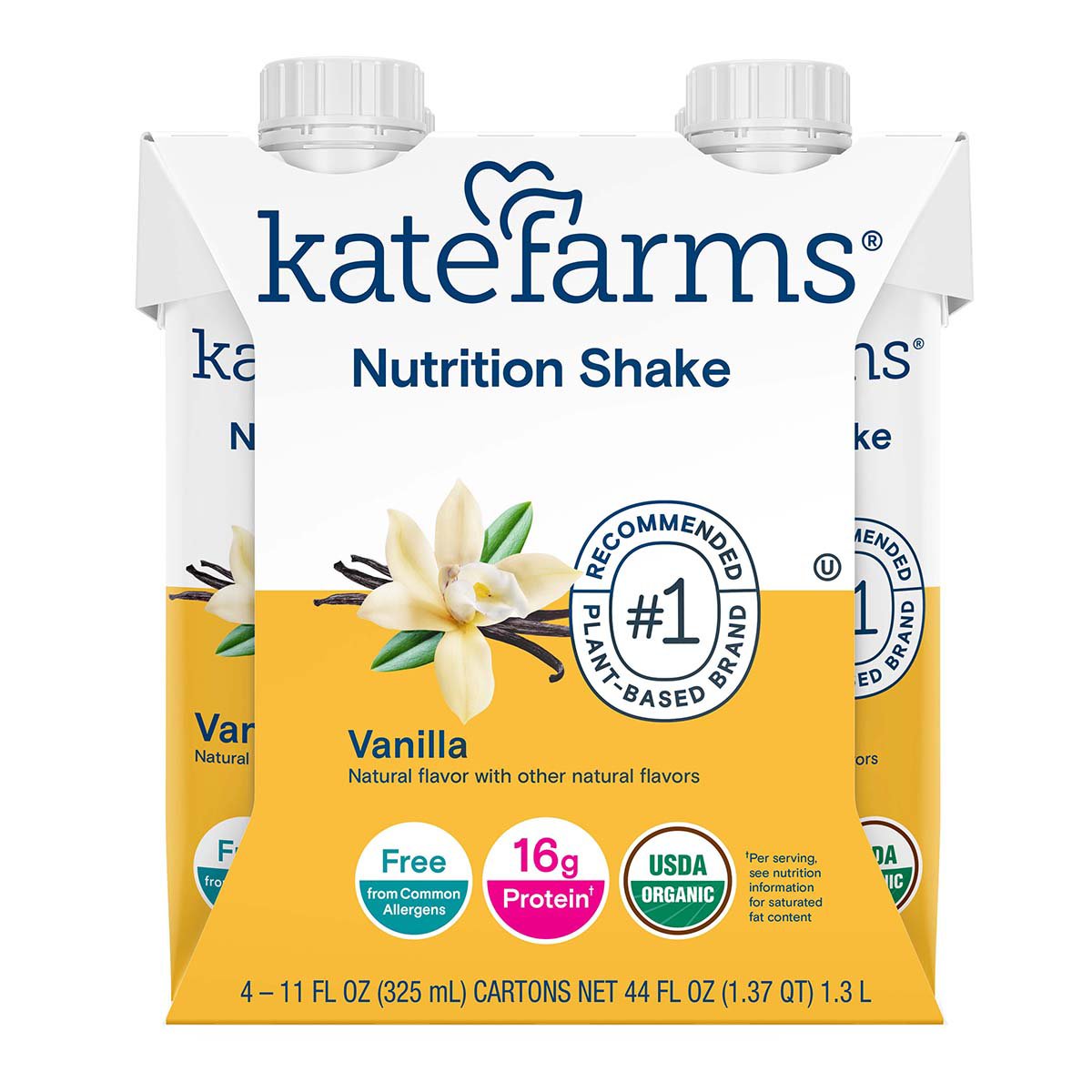 kate-farms-nutrition-shake-4-pk-vanilla-shop-diet-fitness-at-h-e-b