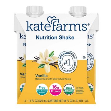 Kate Farms Nutrition Shake 4 pk - Vanilla 