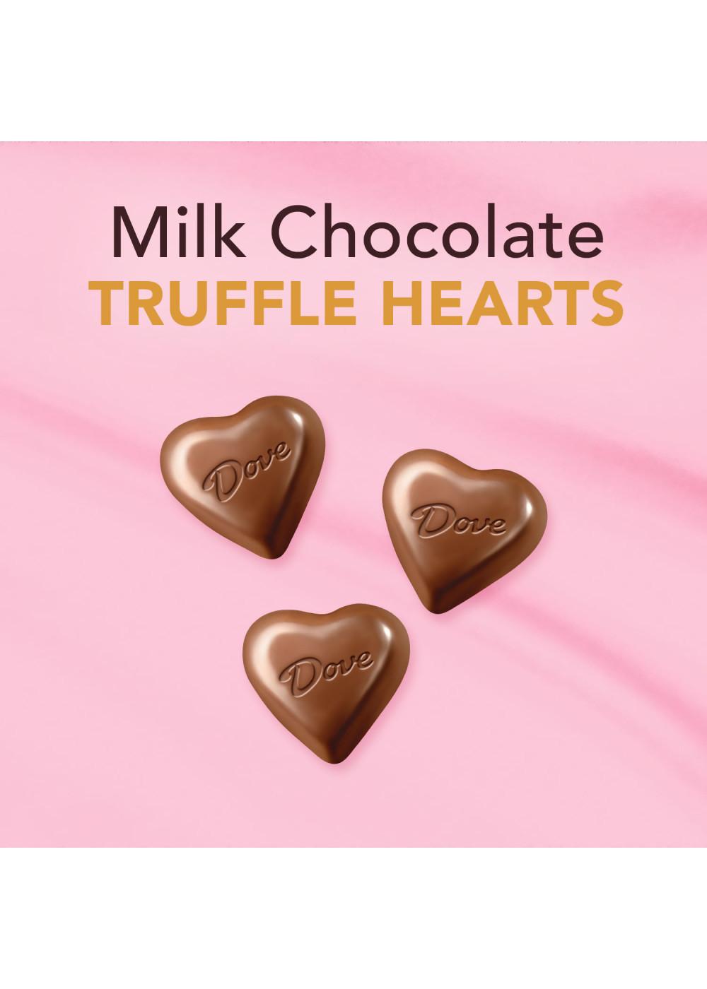 Dove Milk Chocolate Truffle Hearts Valentine's Gift Tin Shop Candy at