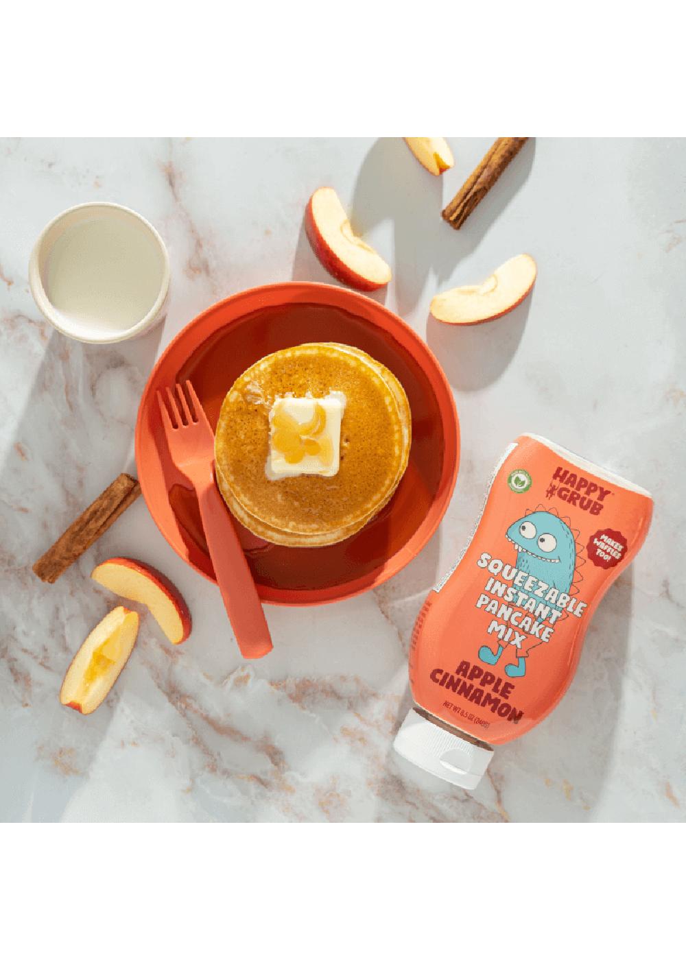 Happy Grub Squeezable Instant Pancake Mix Apple Cinnamon; image 4 of 5