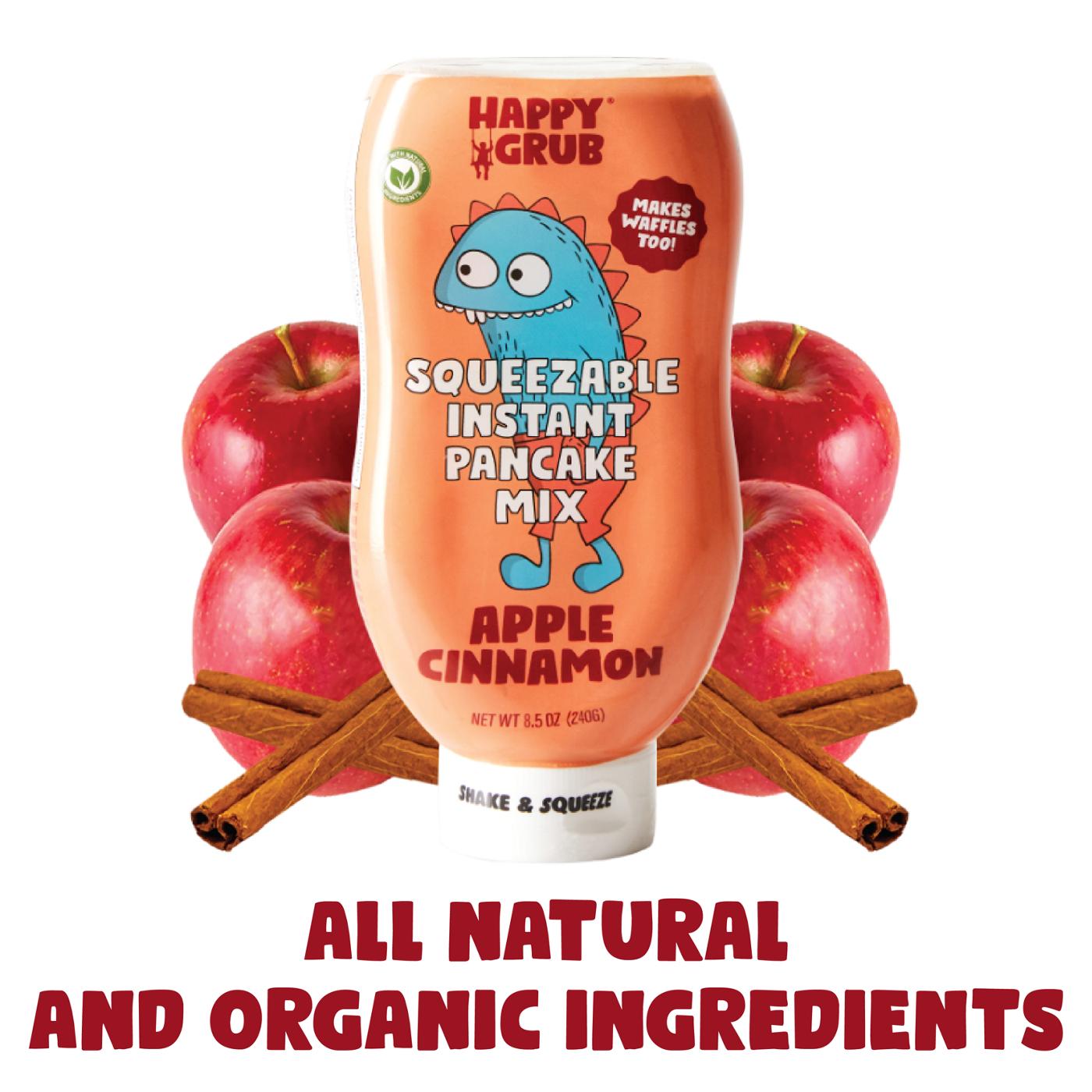 Happy Grub Squeezable Instant Pancake Mix Apple Cinnamon; image 5 of 5