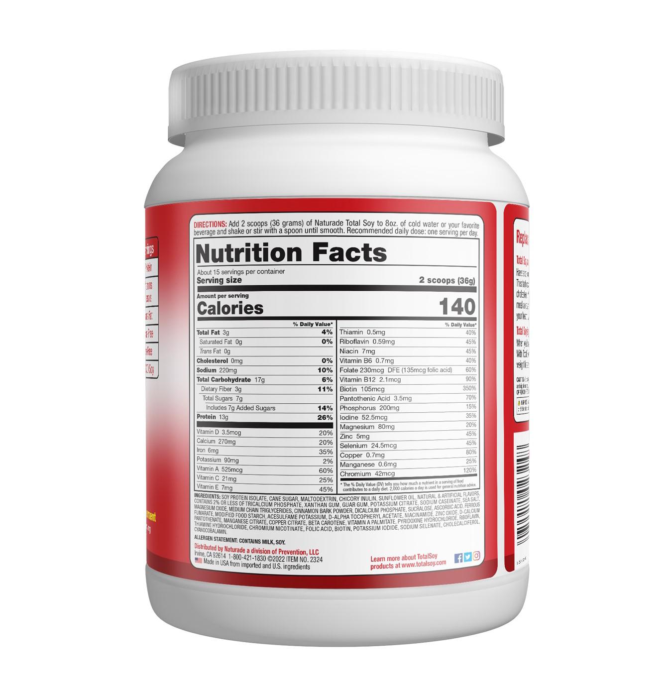 Naturade Total Soy Weight Loss Shake Powder Horchata Shop Diet