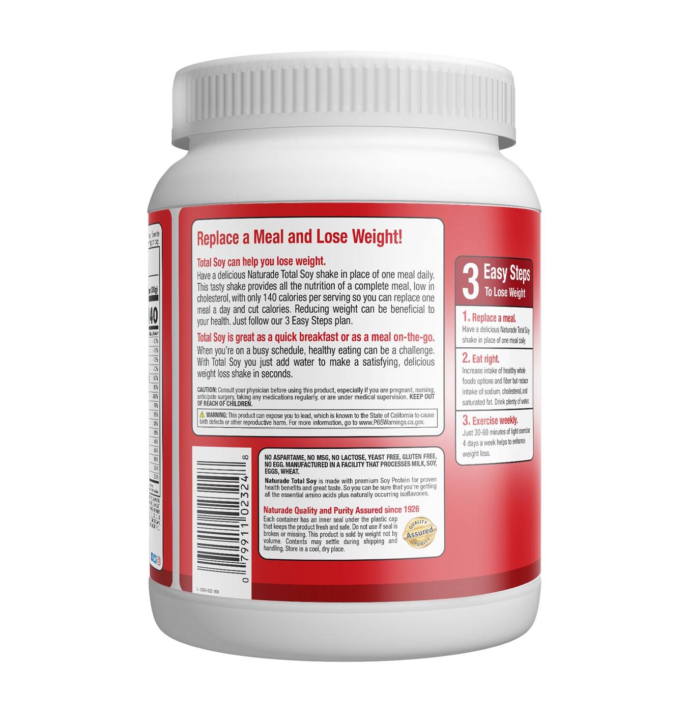 Naturade Total Soy Weight Loss Shake Powder Horchata Shop Diet