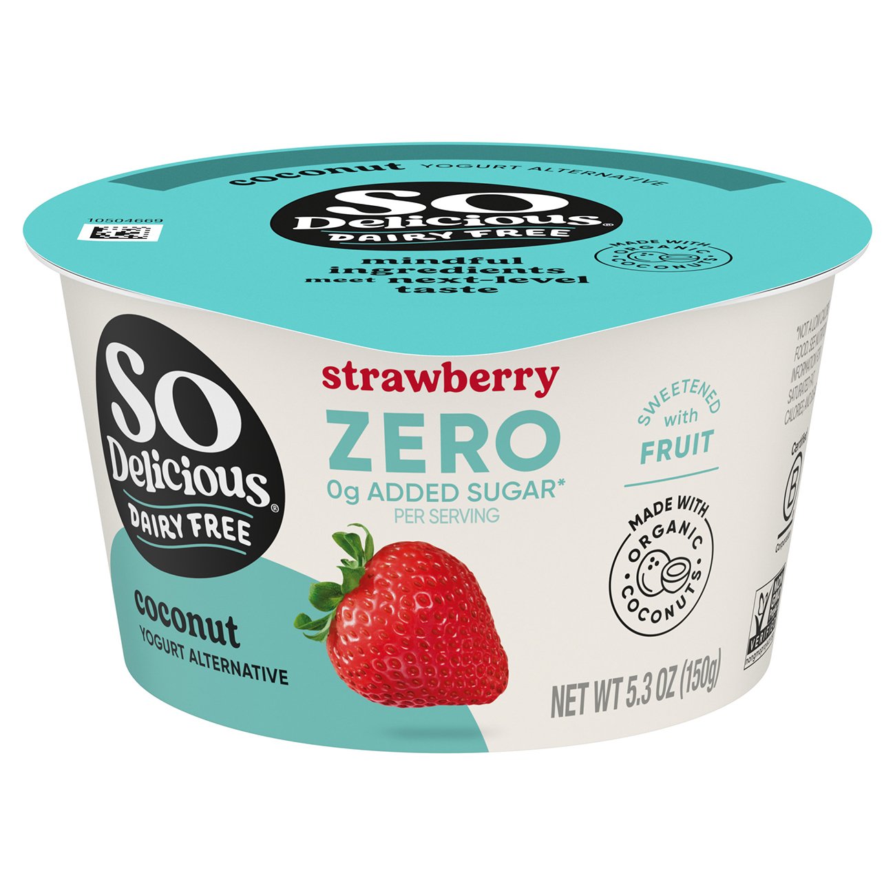 So Delicious Dairy Free Simply Yogurt Strawberry Shop Yogurt at HEB