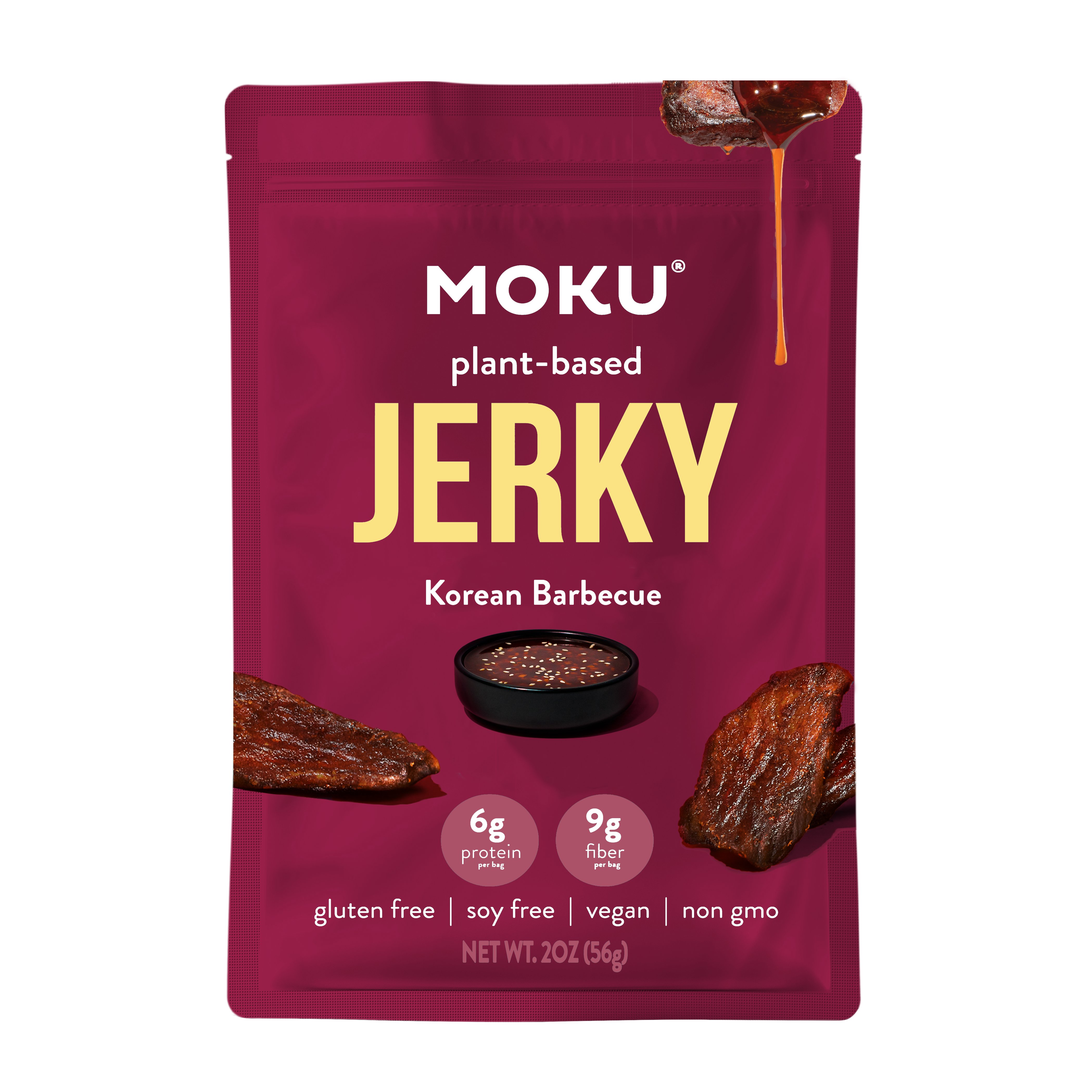 Moku Korean Barbecue Plant Based Jerky Shop Jerky at HEB