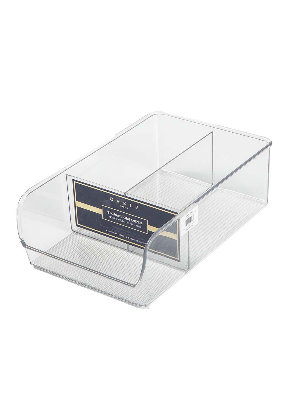 Oasis Home Three-Compartment Storage Organizer; image 2 of 2