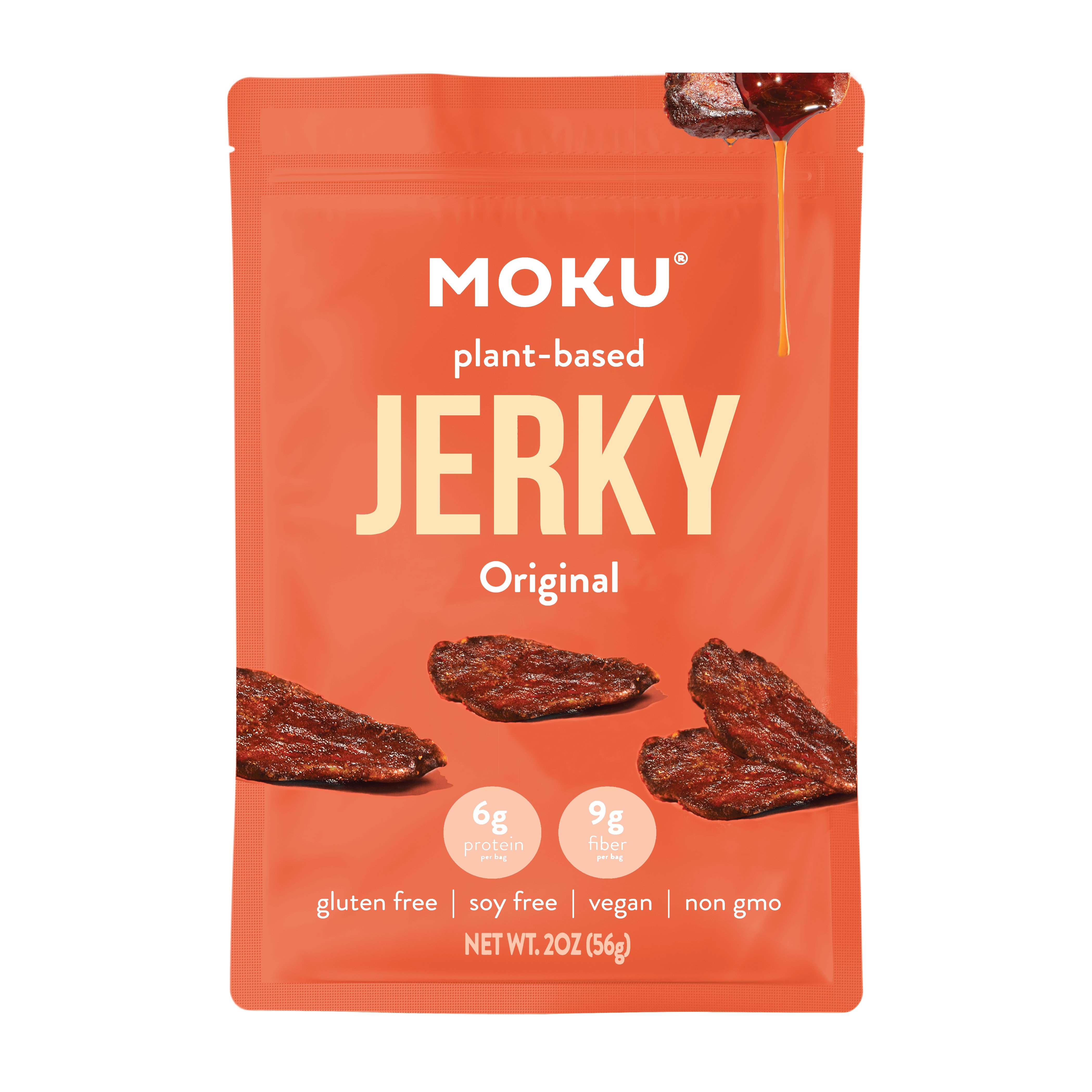 Moku Original Plant Based Jerky Shop Jerky at HEB