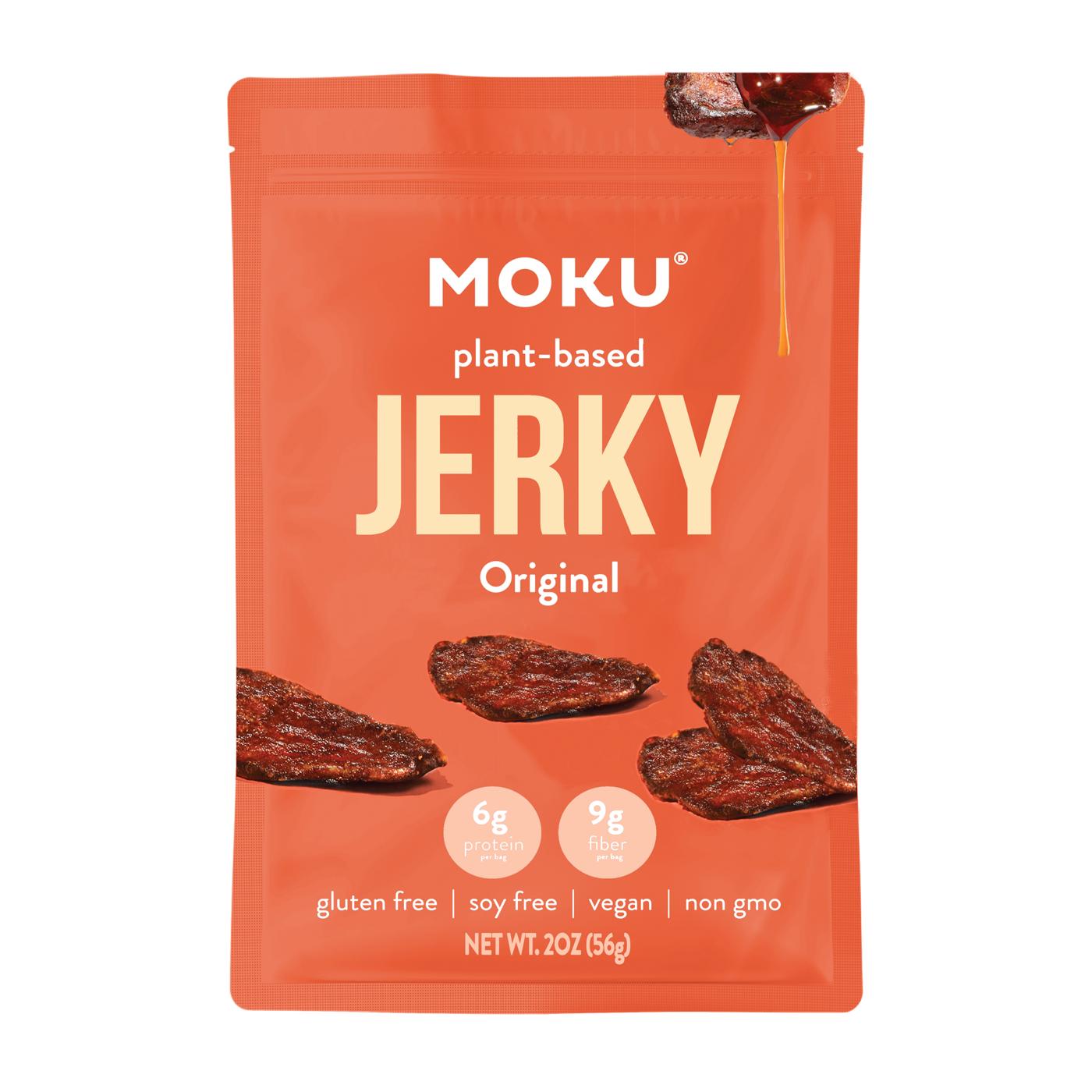 Moku Plant-Based Mushroom Jerky - Original; image 1 of 2