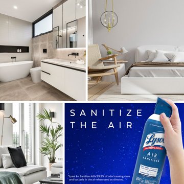 Lysol Air Sanitizer - White Linen