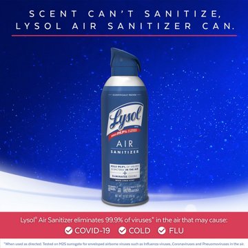 Lysol Air Sanitizer - White Linen