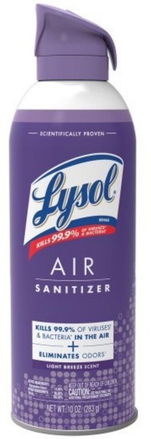 Lysol Air Sanitizer - Light Breeze; image 1 of 5